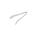 Chef Inox Dual Perforated Solid Tongs 250mm