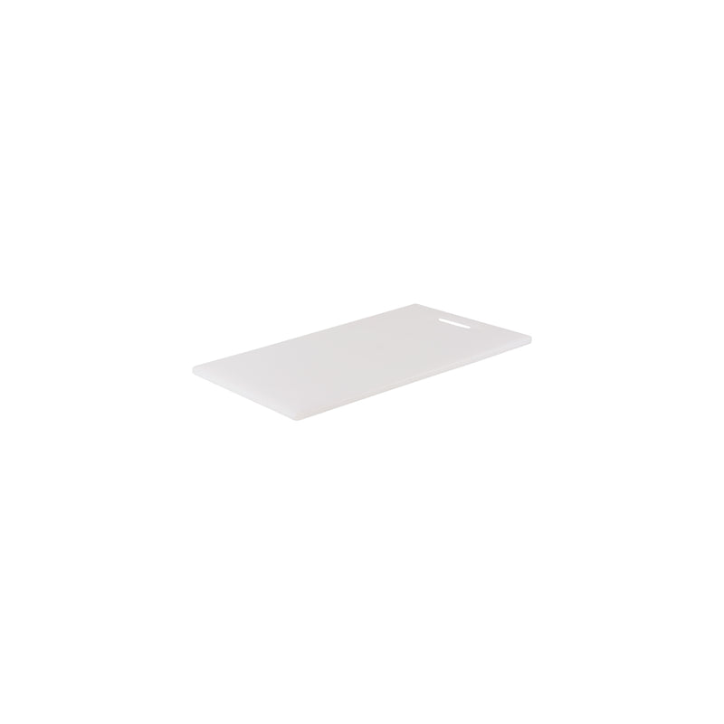 Chef Inox White Cutting Board with Handle 200x270x12mm
