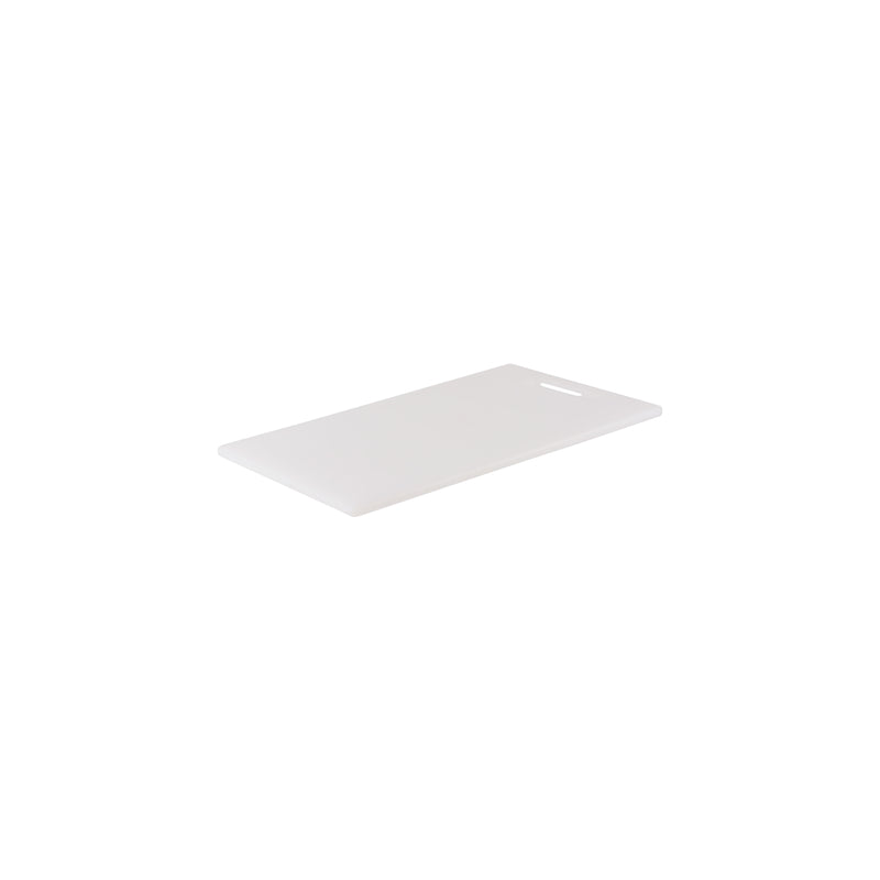 Chef Inox White Cutting Board with Handle 205x355x12mm