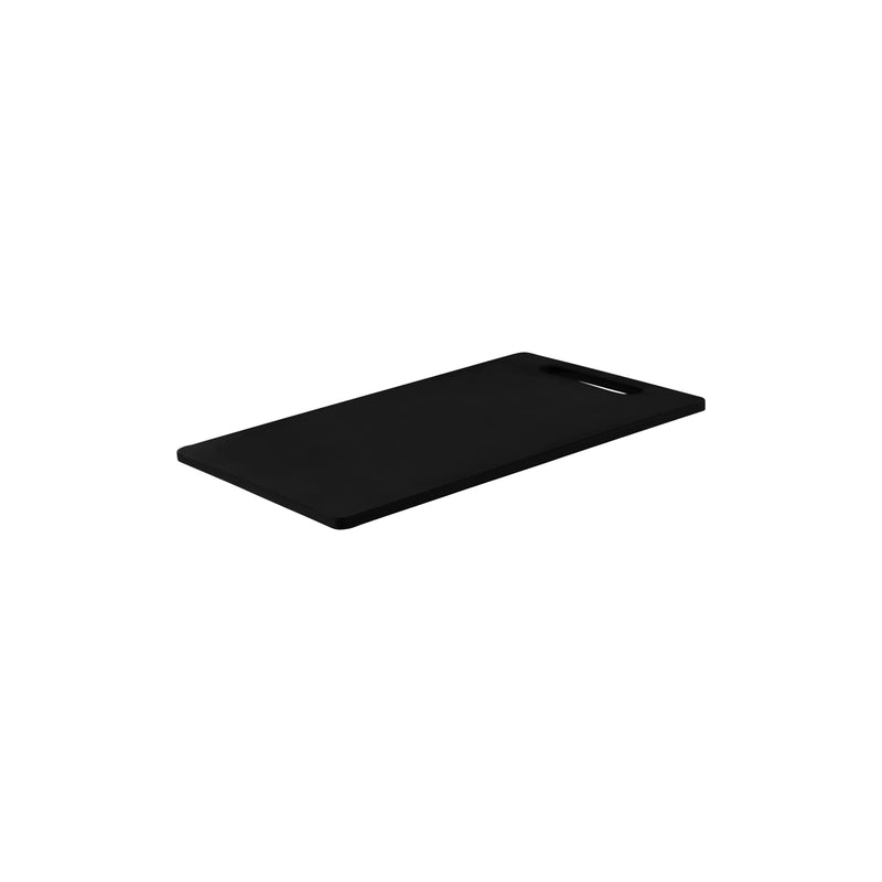 Chef Inox Black Cutting Board with Handle 250x400x12mm