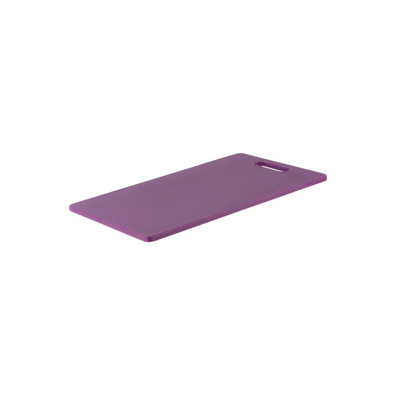 Chef Inox Purple Cutting Board with Handle 300x450x12mm