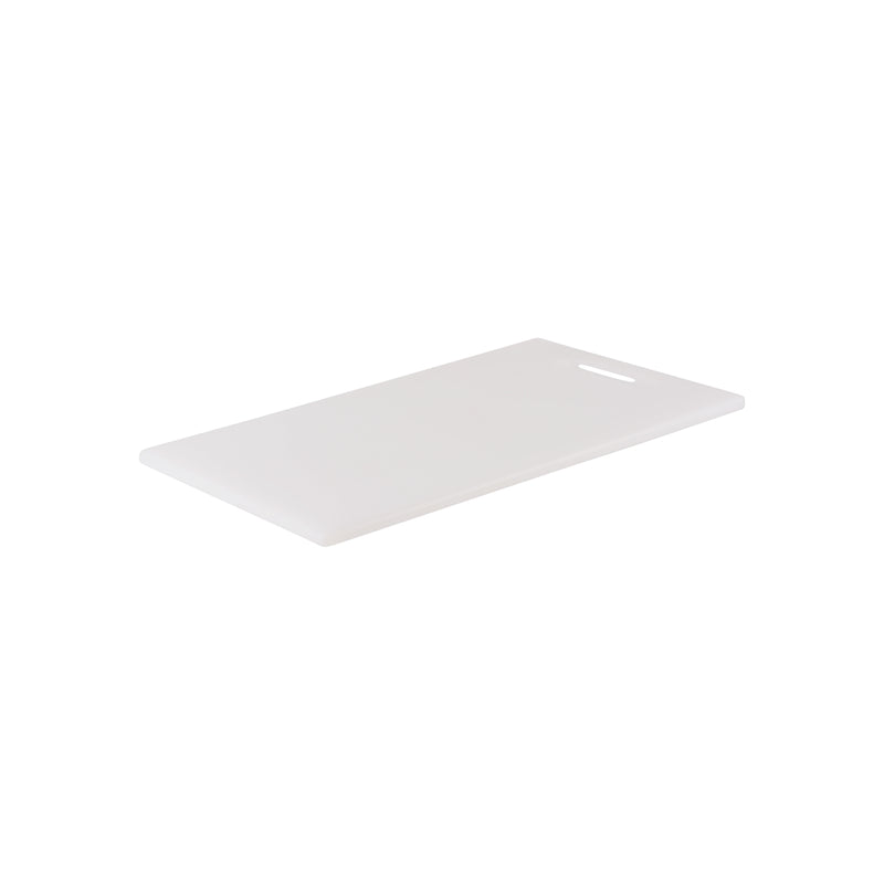 Chef Inox White Cutting Board with Handle 300x450x12mm