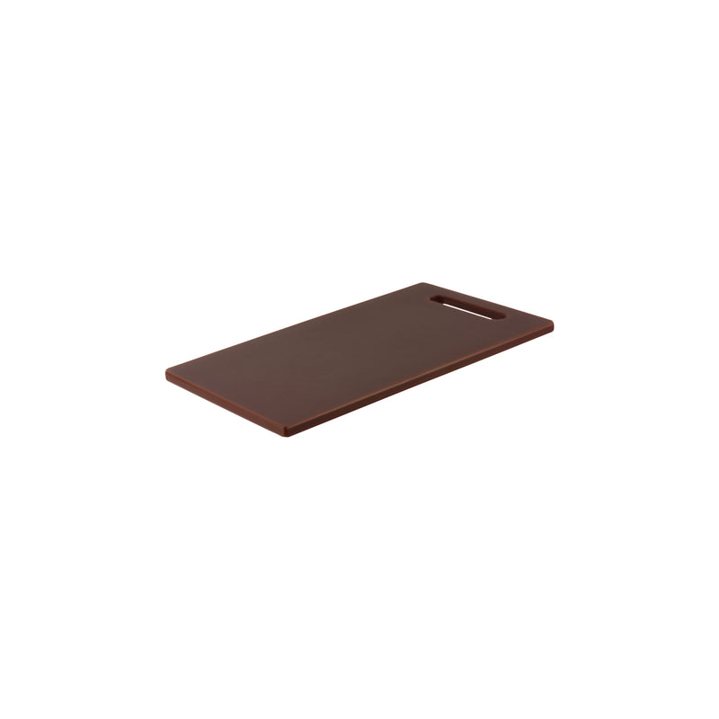 Chef Inox Brown Cutting Board with Handle 250x400x13mm