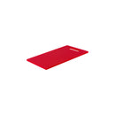 Chef Inox Red Cutting Board with Handle 250x400x13mm