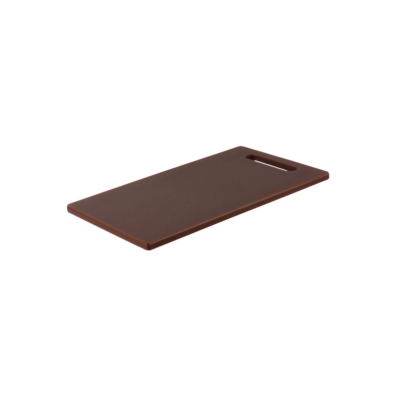 Chef Inox Brown Cutting Board with Handle 300x450x12mm
