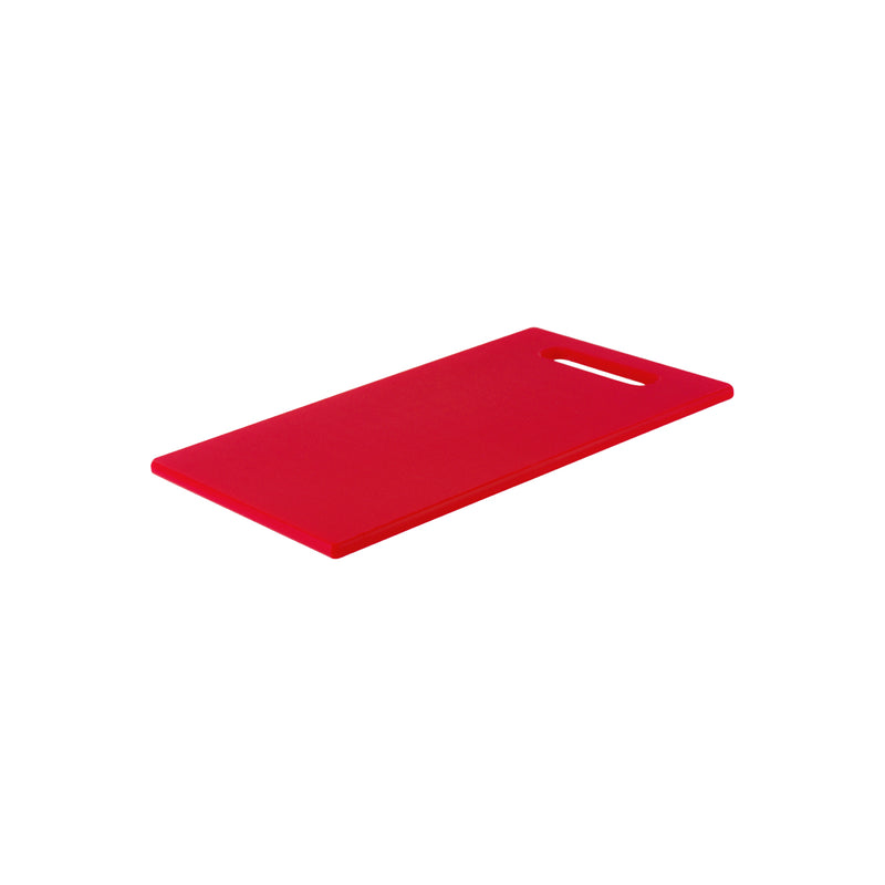 Chef Inox Red Cutting Board with Handle 300x450x12mm