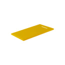 Chef Inox Yellow Cutting Board with Handle 300x450x12mm