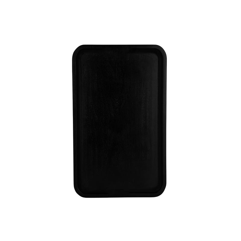 Serve Black Tray 530x325x25mm