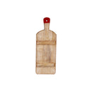 Serving Board with Red Handle 500x180x30mm