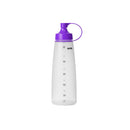 Chef Inox Soft Squeeze Bottle with Purple Cap 550ml