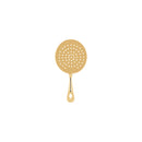 Ice Scoop/Round Julep - Perforated, Gold Plated