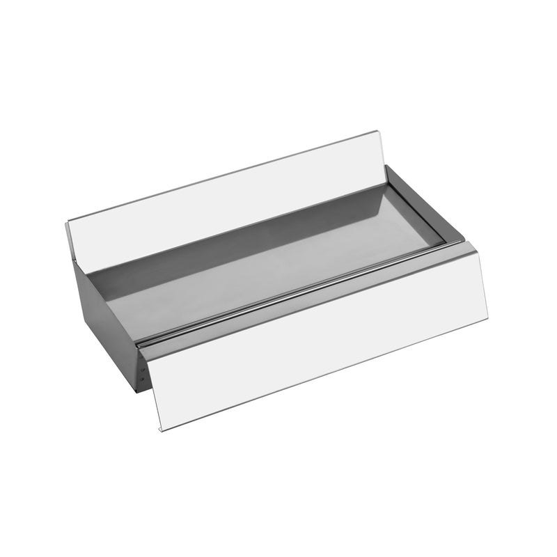 Chef Inox Ashtray with Removable Tray 300x18x80mm