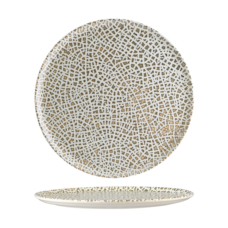 Lapya Wood Flat Platter 320x25mm