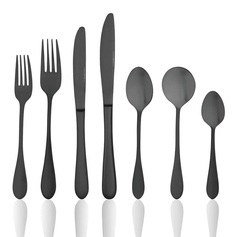 Soho Ink 56 Piece Cutlery Set