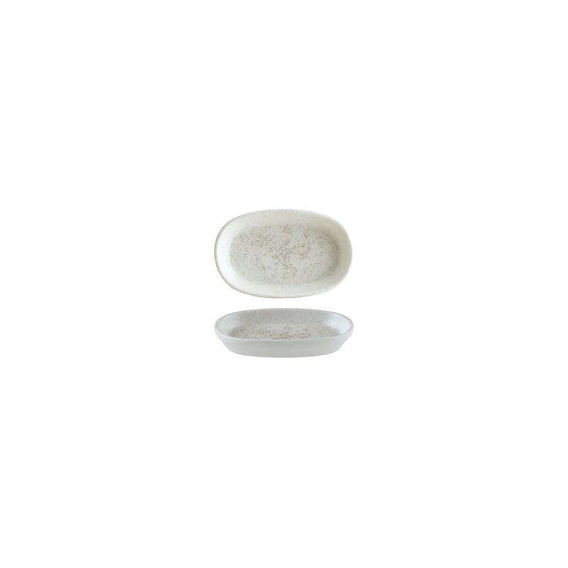 Bonna Lunar White Oval Dish 100x65x22mm
