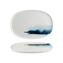 Blue Wave Platter 340x230x18mm