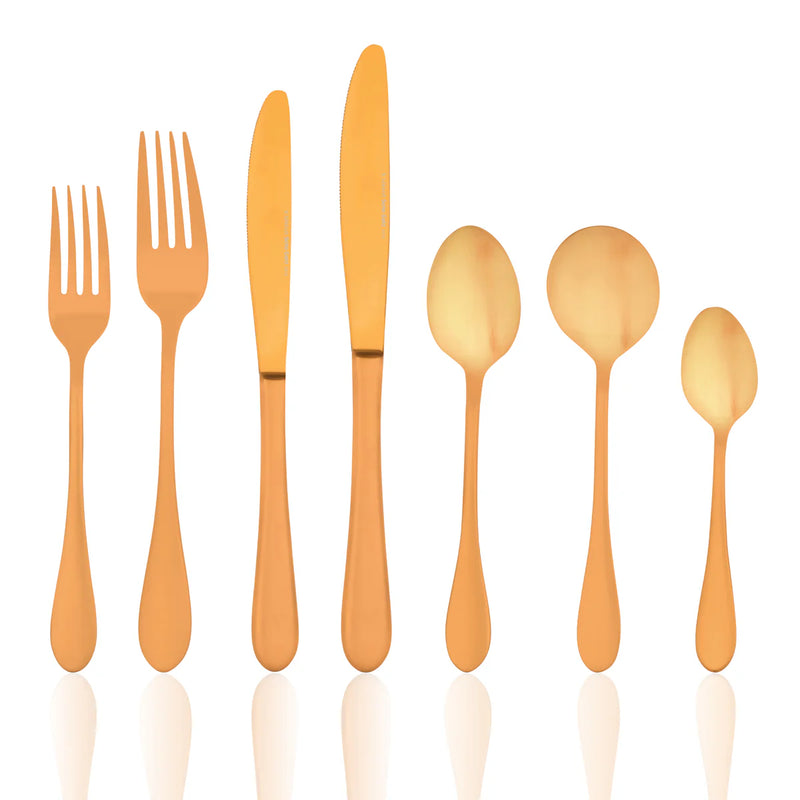 Soho Gold 56 Piece Cutlery Set