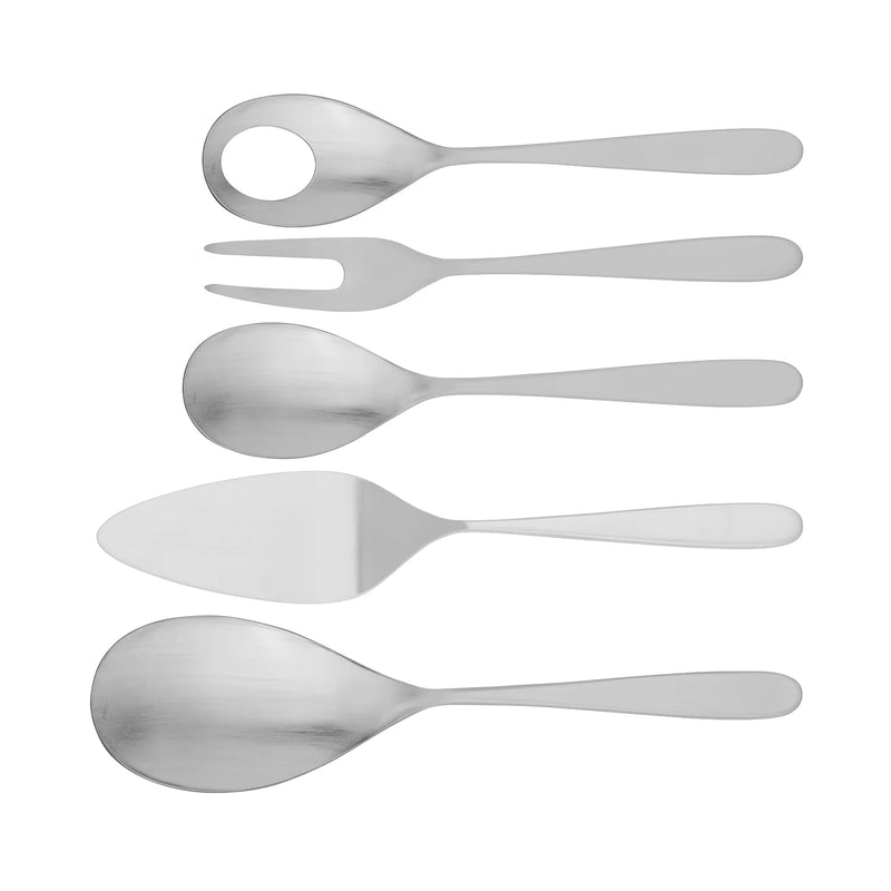 Alaska Satin 5 Piece Serving Set 223 mm