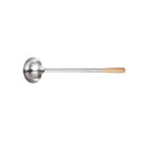 Chef Inox Ladle with Wooden Handle 330mm