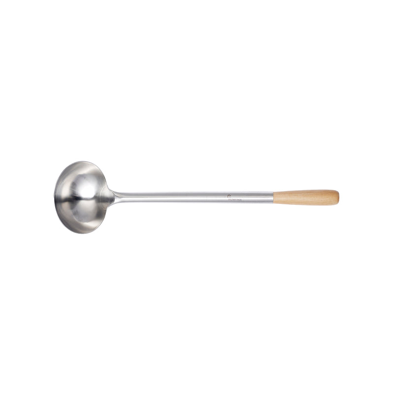 Chef Inox Ladle with Wooden Handle 355mm