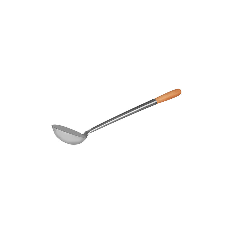 Chef Inox Ladle with Wooden Handle 355mm