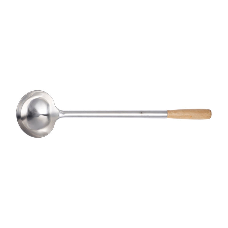 Chef Inox Ladle with Wooden Handle 410mm