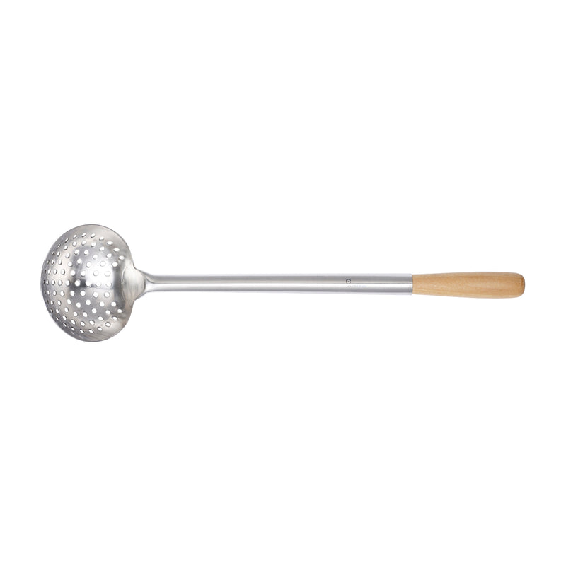 Chef Inox Bowl Skimmer with Wooden Handle 410mm