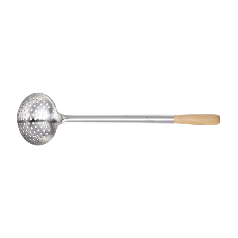 Chef Inox Bowl Skimmer with Wooden Handle 400mm