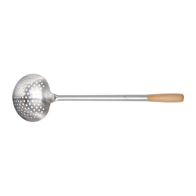 Chef Inox Bowl Skimmer with Wooden Handle 405mm