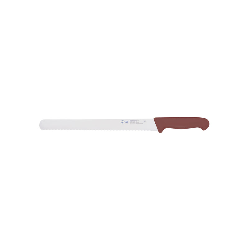 Professional Brown Serrated Slicer 300mm