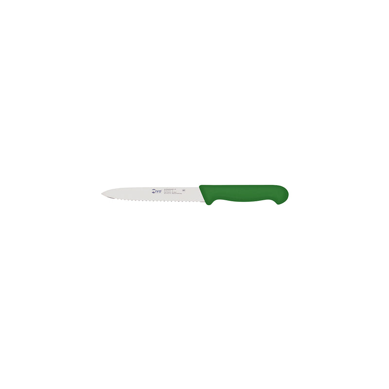 Professional Green Serrated Utility Knife 130mm
