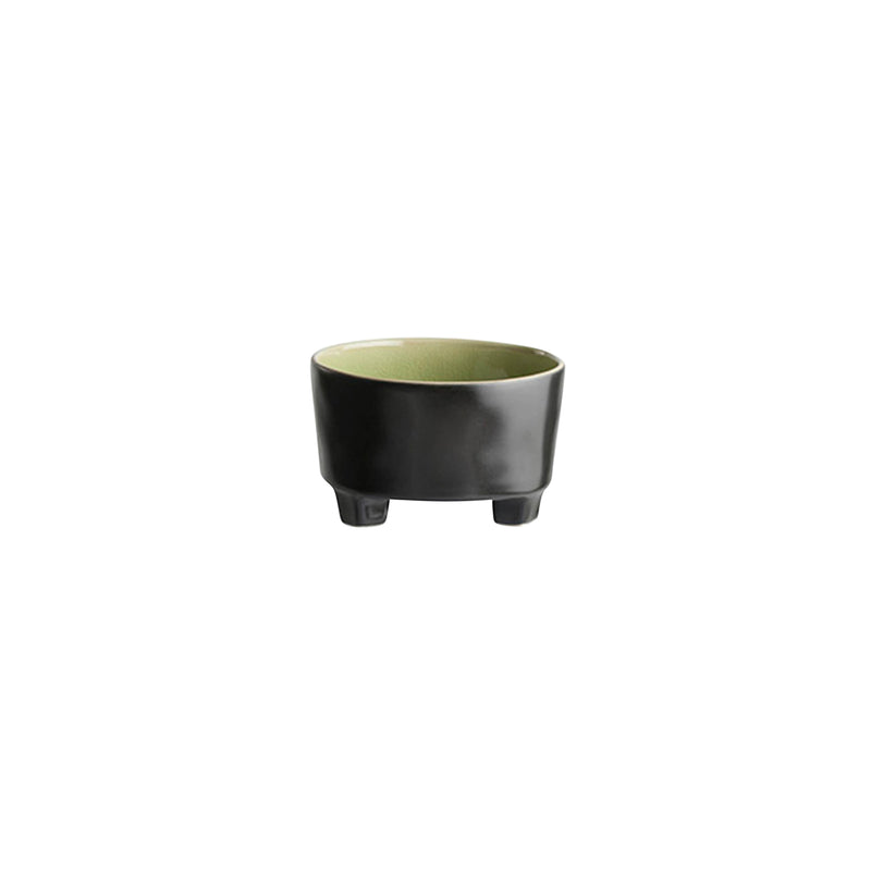 Riviera Vert Footed Bowl 140mm, 690ml