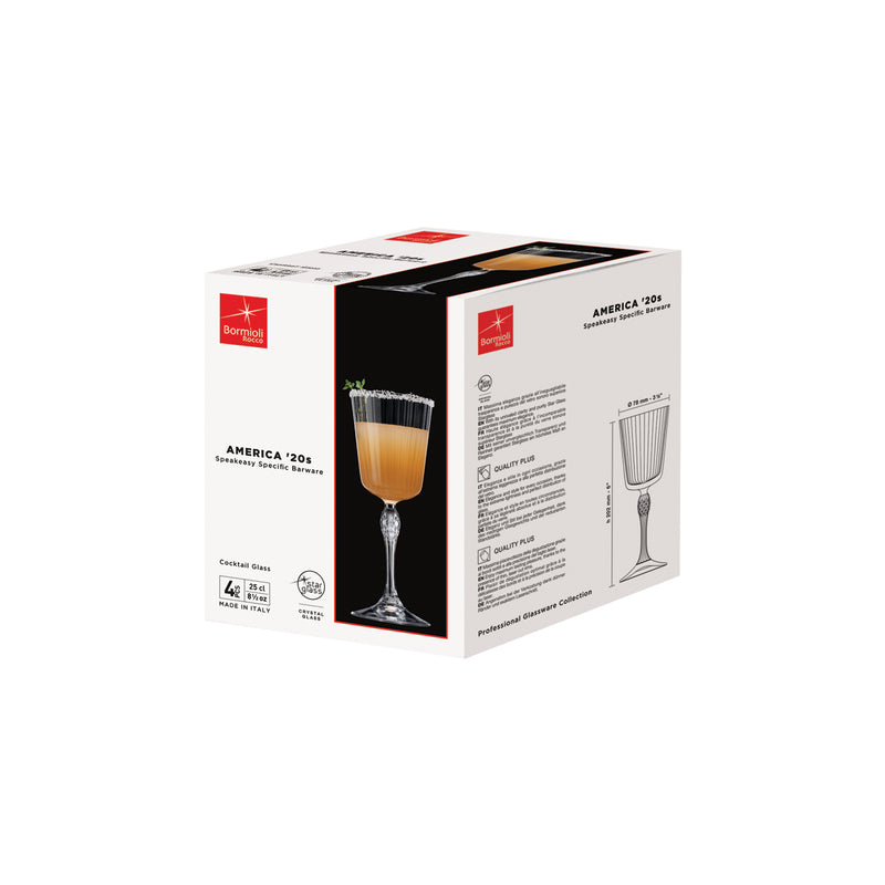America 20's Cocktail Glass 250ml