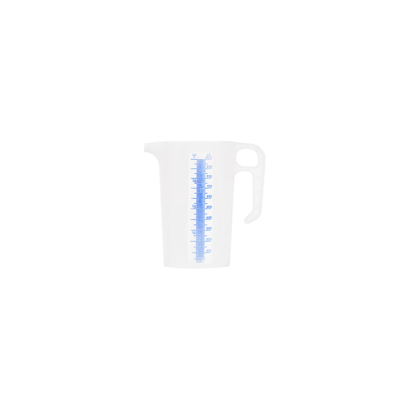 Chef Inox Measuring Jug with Blue Measurement 1lt