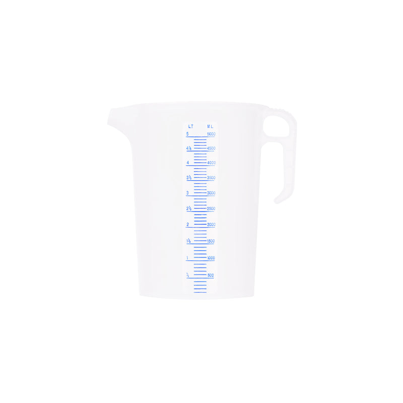 Chef Inox Measuring Jug with Blue Measurement 5lt