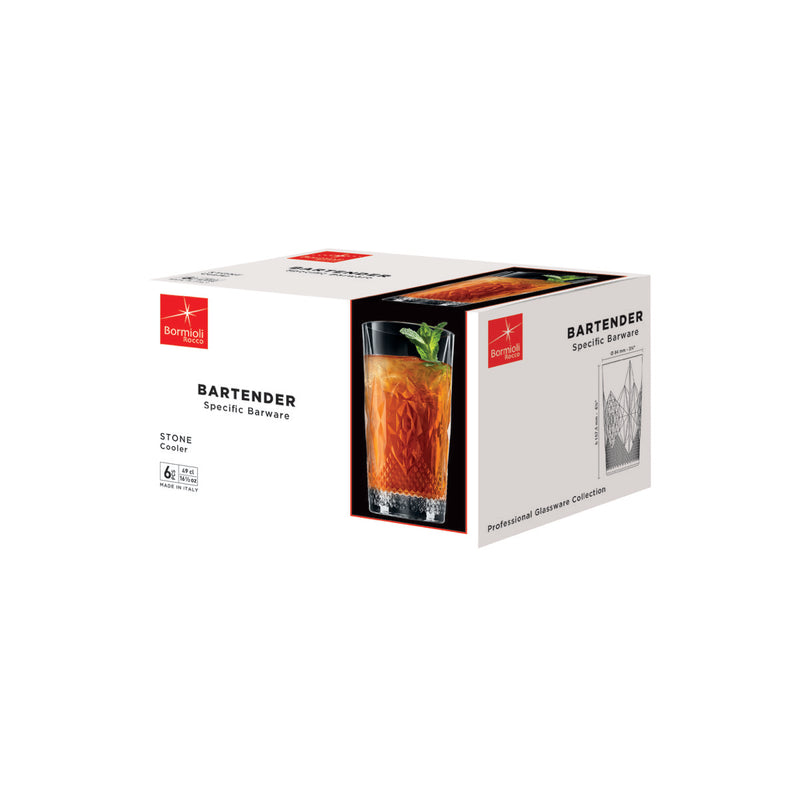 Bartender Stone Highball Glass 490ml