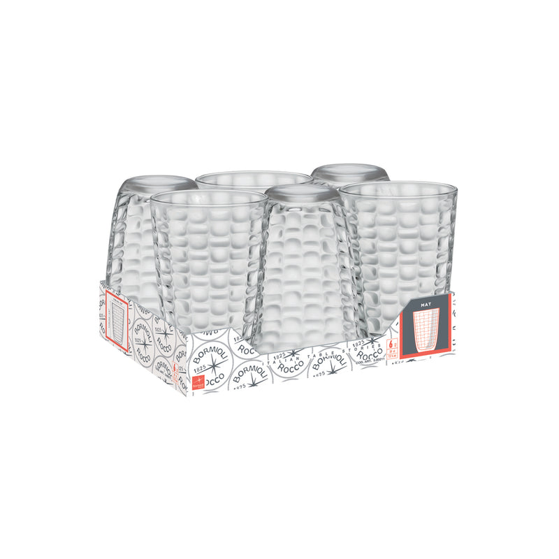 Mat Long Drink Glass 395ml