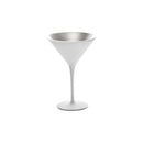 Olympic Matte White/Gold Cocktail Glass 240ml