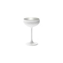 Olympic Matte White/Gold Champagne Coupe 230ml