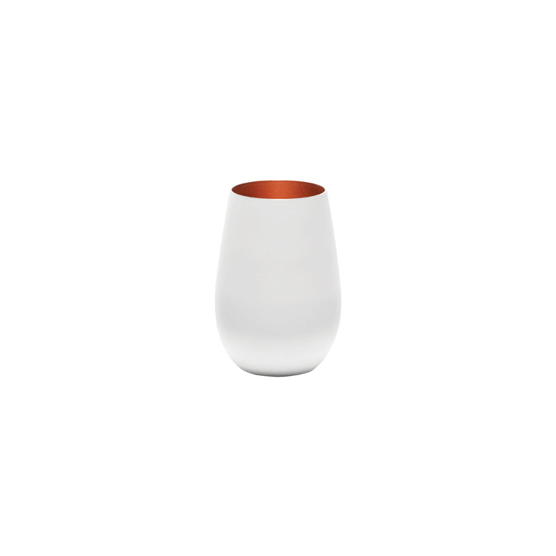 Olympic Matte White/Silver Tumbler 465ml