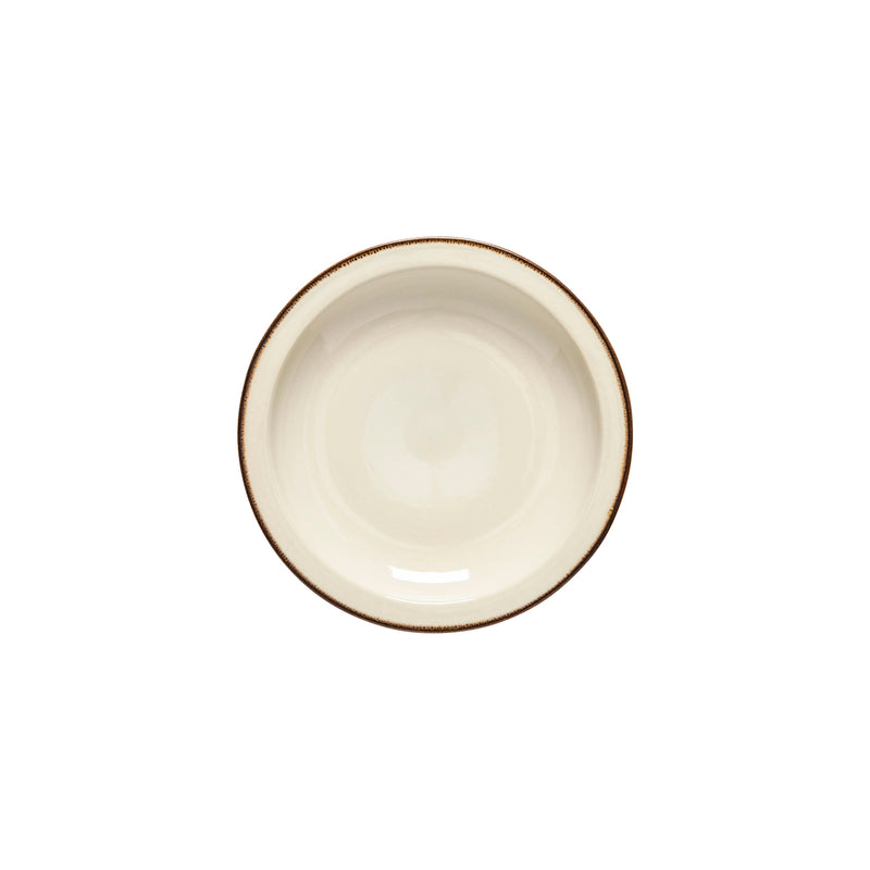 Casafina Poterie Cream/Caramel Plate 204mm