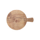 Chef Inox Oak Effect Platter with Handle 320mm