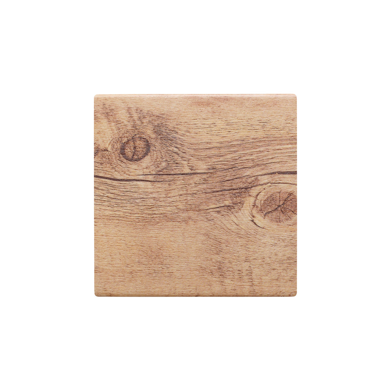 Chef Inox Oak Effect Platter 310x310mm
