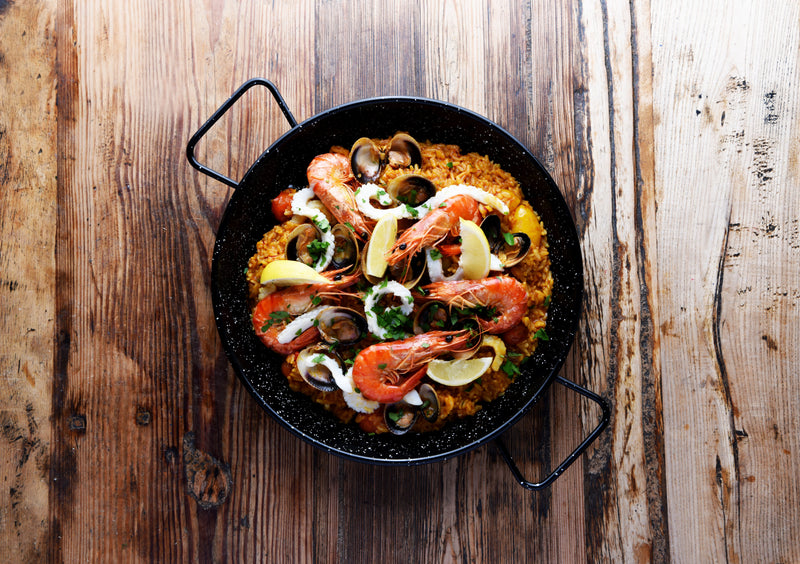 Garcima Enamelled Paella Pan 260mm