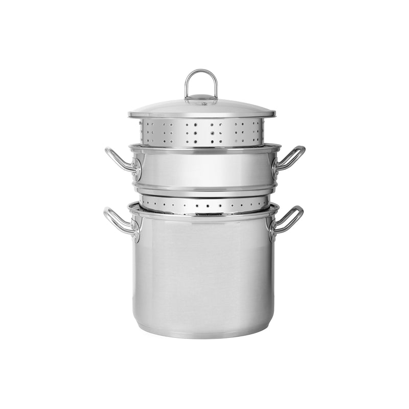 Professional 4 piece Multi Cooker with Lid 9lt