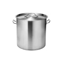 Force Stock Pot with Lid 400x400mm, 50lt