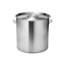 Force Stock Pot with Lid 500x500mm, 98lt