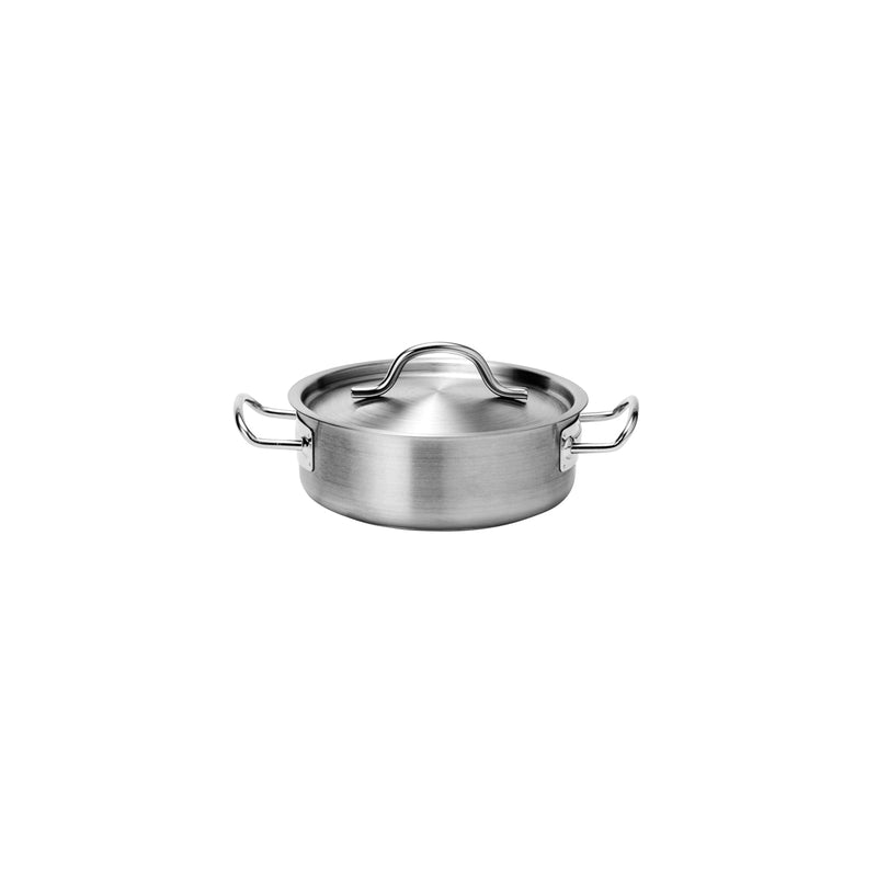 Force Low Casserole Pot with Lid 180x65mm, 1.6lt