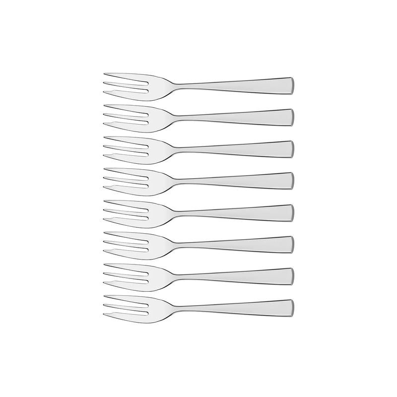 Strand 8 Piece Cake Fork Set 147 mm