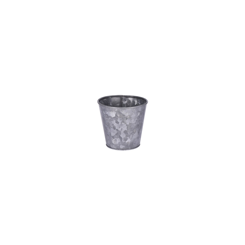 Coney Island Galvanised Flared Pot 100x95mm